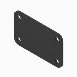 BOSS VBS14301-03 LVB Black Plate Backer 