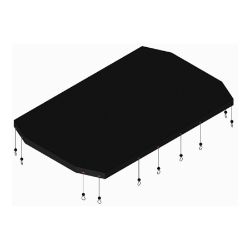 BOSS VBS15175 VBS Sht Tarp w/ Bungees 