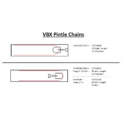 BOSS VBS15190 VBS 662-100L Pintle Chain 