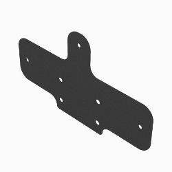 BOSS VBS17340-03 VBX Black Inside Vibrator Mounting Plate 