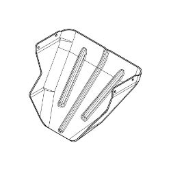Boss VBS17776 Spinner Assembly Chute 
