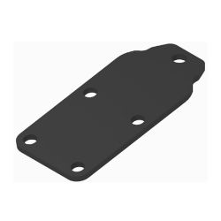 BOSS VBS18313-03 Vbox Black Hopper Topscreen Plate 