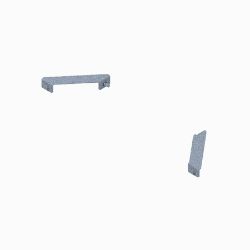 BOSS VBS19570 Forge 1 Yard Hopper Leg Bracket Kit 