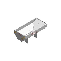 BOSS VBS22201 Forge 2 yard 8 Foot Stainless Steel Hopper Assembly 