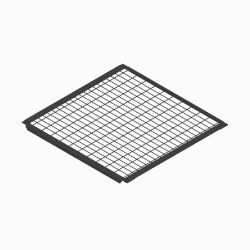 BOSS VBS22222-03 Forge Black Weld Center Top Screen 