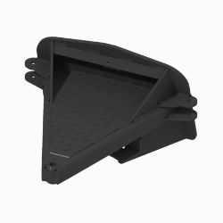 BOSS VHD06210-03 Tripedge Skid Steer Black Weld Pushframe 