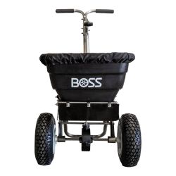 BOSS WBS28080 Walk-Behind Spreader,80 Lb,Brcast,22+ - BOSS WBS28080
